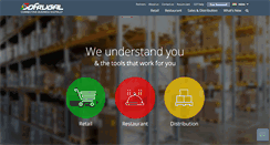 Desktop Screenshot of gofrugal.com